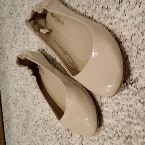 Mossimo supply co nude flats